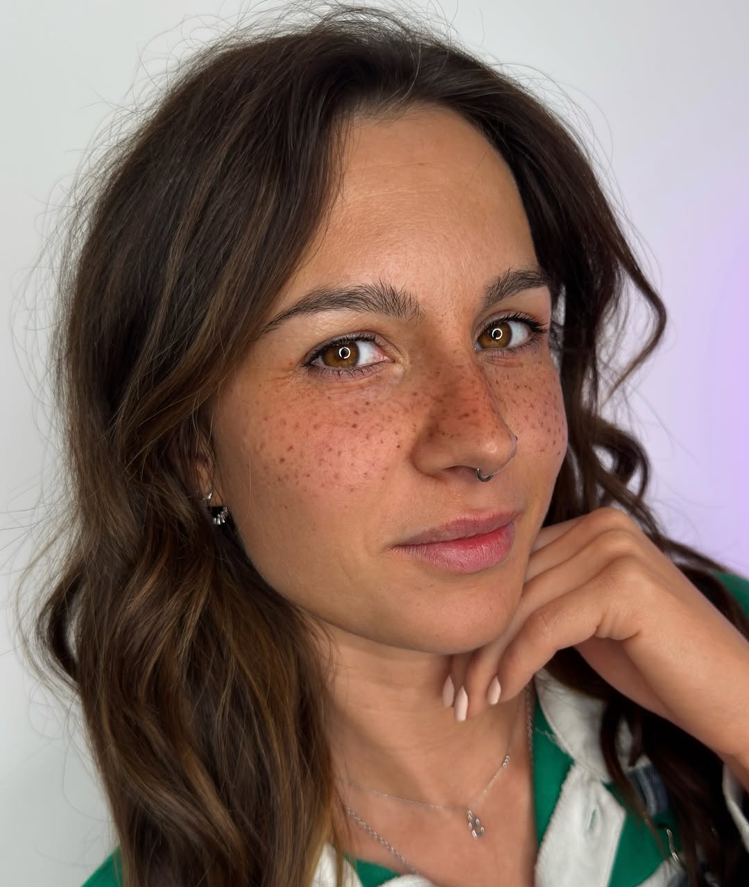 Ritratto con lentiggini realizzate da Stefania Vivaldi