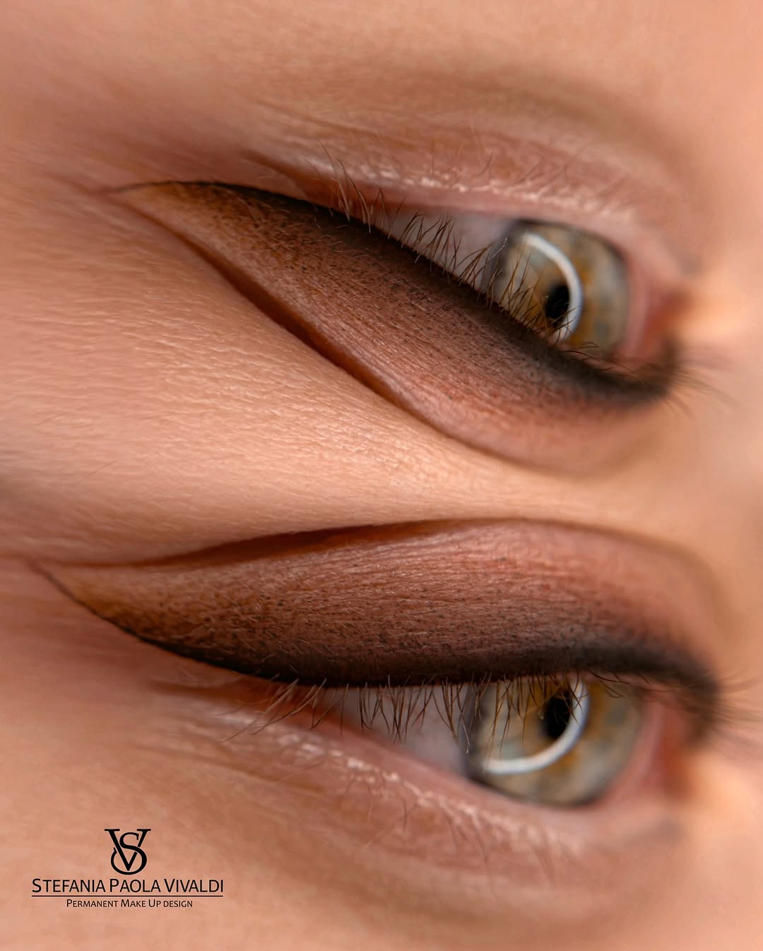 Trucco permanente occhi realizzato da Stefania Vivaldi